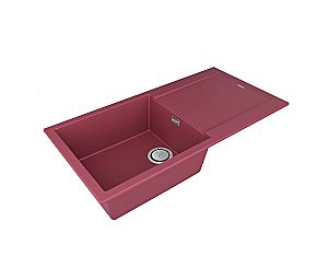 Кухонная мойка Paulmark Extensio 99 PM989950-ME красная матовая купить в интернет-магазине сантехники Sanbest