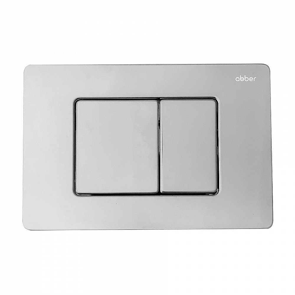 Кнопка для инсталляции ABBER AC0120 хром купить в интернет-магазине сантехники Sanbest