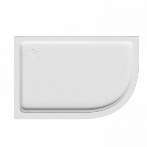 Душевой поддон Abber 90х100 AD3E109 L белый левый купить в интернет-магазине Sanbest