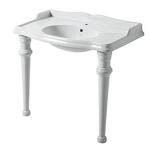 Консоль с раковиной SIMAS Arcade AR864 90 с 1 отверстием под смеситель для ванной в интернет-магазине сантехники Sanbest