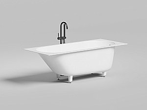 Ванна Salini Ornella S-Sense 170х70 102313GF RAL купить в интернет-магазине Sanbest