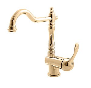 Смеситель для кухни RAV-Slezak LABE L008.5/8Z золото купить в интернет-магазине сантехники Sanbest