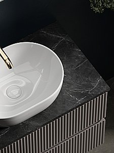 Тумба с раковиной Sancos SNOB R 100 со столешницей, Doha Soft для ванной в интернет-магазине Sanbest