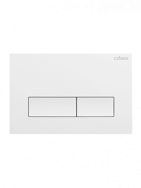 Кнопка для инсталляции Cezares SLIDER-BTN-BL белая купить в интернет-магазине сантехники Sanbest