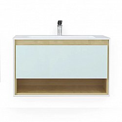 Тумба под раковину Glass 100 купить в интернет-магазине сантехники Sanbest