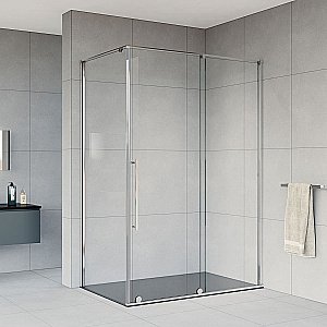 Душевой уголок Vincea ARNO VSR-1A9013CL 130x90 стекло прозрачное/профиль хром купить в интернет-магазине Sanbest