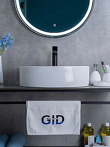 Раковина накладная Gid Lago 50 N9012 51106 белая купить в интернет-магазине Sanbest