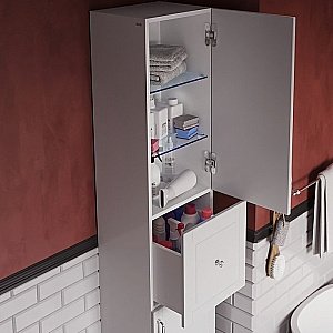 Пенал Iddis Oxford OXF36W0i97 36 для ванной в интернет-магазине сантехники Sanbest