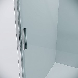 Душевая дверь Grossman Style 100 100.K33.05.100.10.00 стекло прозрачное/профиль хром купить в интернет-магазине Sanbest