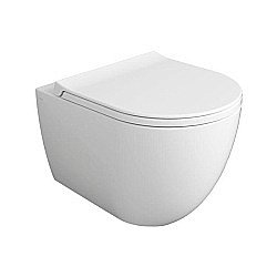 Унитаз подвесной SIMAS Vignoni VI28bi безободковый, белый купить в интернет-магазине Sanbest