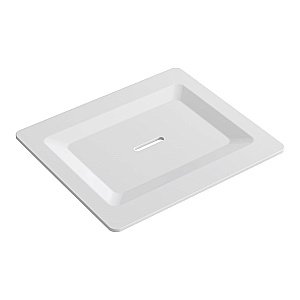 Мыльница для полки Boheme Space 10966-W-SOAP белая матовая купить в интернет-магазине сантехники Sanbest