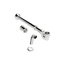 Сифон для ванны Devon&Devon с удлинителем и патрубоком выпуска в пол купить в интернет-магазине сантехники Sanbest