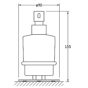 Диспенсер ARTWELLE Harmonie AWE 003 купить в интернет-магазине сантехники Sanbest
