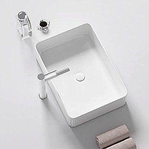 Раковина накладная RGW GS-20 80121020-01 белая купить в интернет-магазине Sanbest