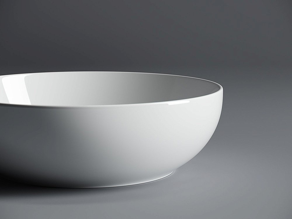 Раковина накладная Ceramica Nova Element CN6020 белая купить в интернет-магазине Sanbest