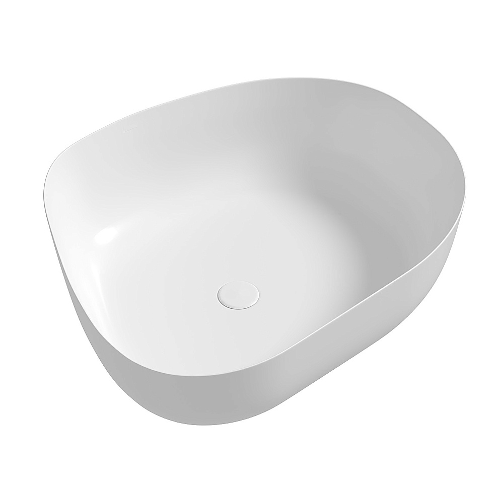 Раковина Abber Bequem 56,5 AC2124 белая купить в интернет-магазине Sanbest