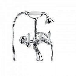 Смеситель для ванны Nicolazzi Petit Mont Blanc 1402CR78 хром купить в интернет-магазине сантехники Sanbest