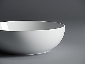 Раковина накладная Ceramica Nova Element CN6020 белая купить в интернет-магазине Sanbest