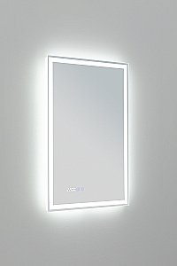 Зеркало Aquanet Оптима 288962 50 белый матовый в ванную от интернет-магазине сантехники Sanbest