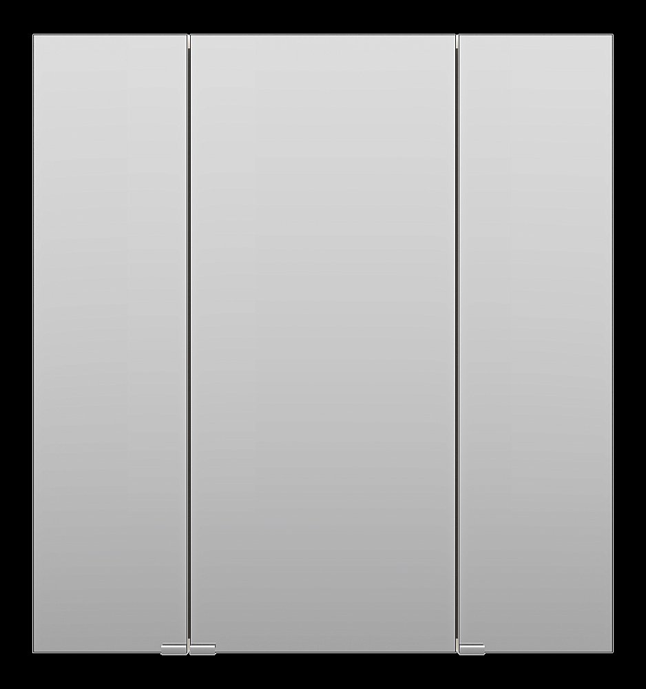Зеркальный шкаф Misty Аура 75 Э-Аур02075-01 белый купить в интернет-магазине сантехники Sanbest