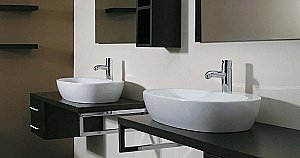 Раковина накладная Azzurra Elegance 60 ECI60M bi*1 белая купить в интернет-магазине Sanbest