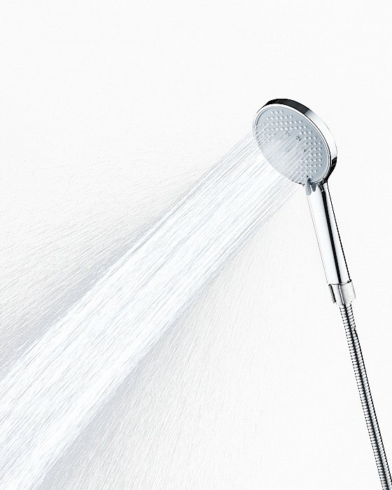 Душевая лейка Orange S13HScr хром купить в интернет-магазине сантехники Sanbest