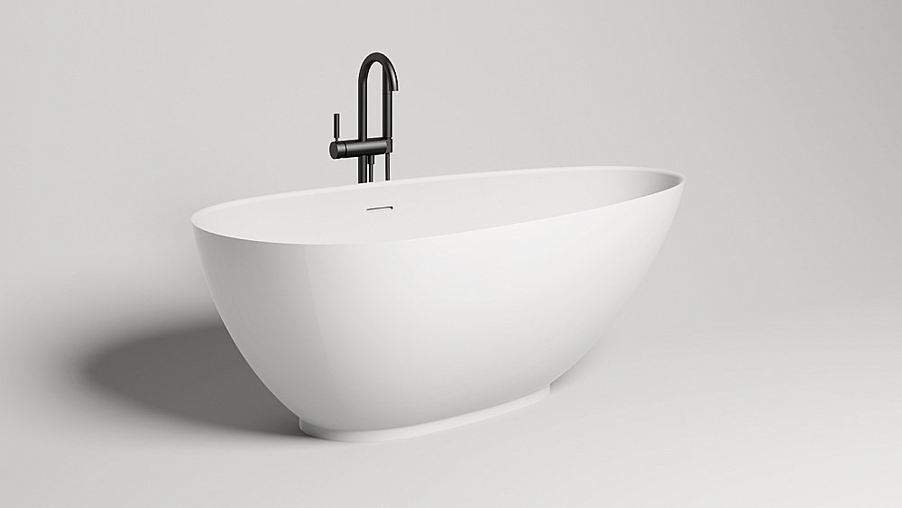 Ванна Salini PAOLA Up&Down S-Stone Solix 160х77 101511SMF RAL матовая купить в интернет-магазине Sanbest