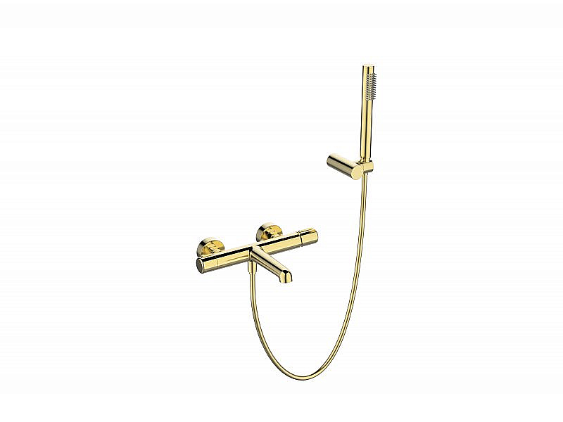 Смеситель для ванны BelBagno UNO-VASM/DFS-ORO золото купить в интернет-магазине сантехники Sanbest