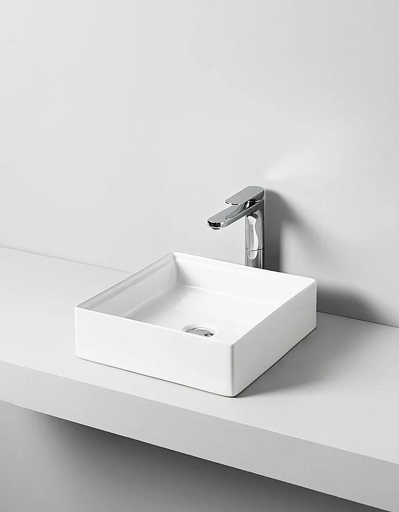 Раковина накладная Artceram Scalino 38 SCL001 05 00 Bianco Matt купить в интернет-магазине Sanbest