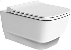 Унитаз Boheme Bello 971-MW белый матовый, безободковый купить в интернет-магазине Sanbest