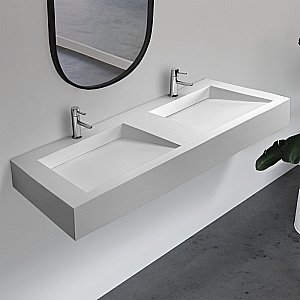 Раковина Abber Stein AS2643-1.5 белая матовая купить в интернет-магазине Sanbest