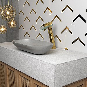 Смеситель для раковины PAINI Morgana 73OP205LL золото купить в интернет-магазине сантехники Sanbest