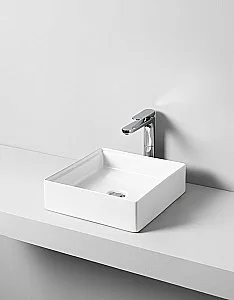 Раковина накладная Artceram Scalino 38 SCL001 05 00 Bianco Matt купить в интернет-магазине Sanbest