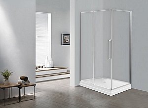 Душевой уголок Esbano SURF ESOGS128PSC 120х80 стекло прозрачное/профиль хром купить в интернет-магазине Sanbest