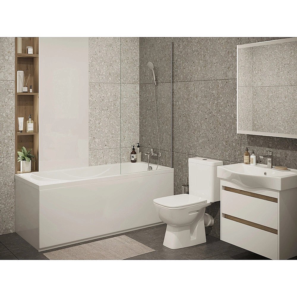 Ванна акриловая Santek Тенерифе 150x70 1.WH30.2.213 белая купить в интернет-магазине Sanbest