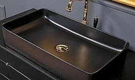 Раковина Armadi Art Vallessi 60 873 черная купить в интернет-магазине Sanbest