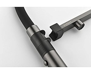 Смеситель для кухни Paulmark Gravity Gr213888-GM вороненая сталь купить в интернет-магазине сантехники Sanbest