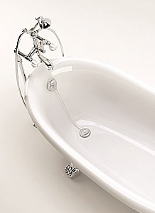 Ванна Migliore Bella на лапах LEONE STANDART 26917 170х80 белая,хром купить в интернет-магазине Sanbest