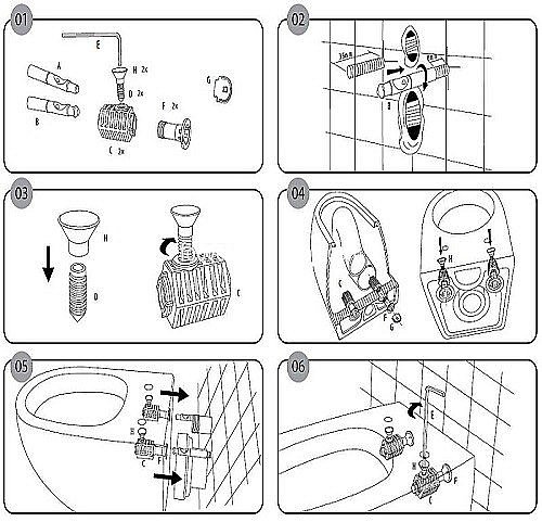 Унитаз подвесной Ceramalux CL-2100 белый, безободковый, с крышкой микролифт купить в интернет-магазине Sanbest