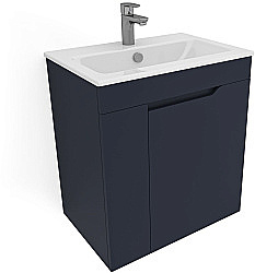 Тумба с раковиной Aquanet Практика 330454 60 маренго для ванной в интернет-магазине Sanbest