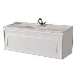 Тумба под раковину Caprigo Ponza-A 120 Белая купить в интернет-магазине сантехники Sanbest