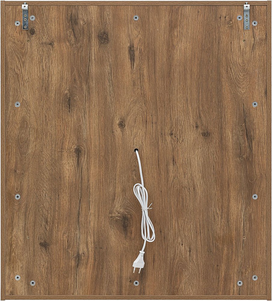 Зеркало Aquanet Милан 336400 80 дуб рустикальный в ванную от интернет-магазине сантехники Sanbest