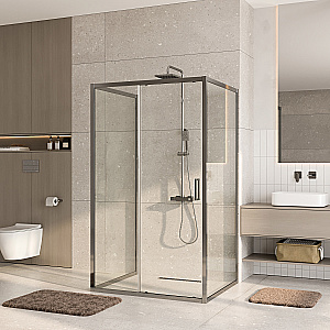 Душевой уголок WasserKRAFT Main 41S 41S21 120х90 профиль серебристый/стекло прозрачное купить в интернет-магазине Sanbest