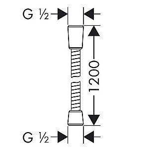 Душевой шланг Lemark 120 LE8022S-Black купить в интернет-магазине сантехники Sanbest