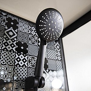 Душевая кабина Esbano Elegancia ESB-1280CKR 120x80 стекло прозрачное/профиль черный купить в интернет-магазине Sanbest