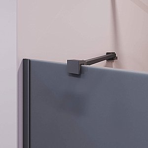 Шторка для ванны RGW Screens SC-151-B 80 351115108-34 стекло тонированное/профиль черный купить в интернет-магазине Sanbest