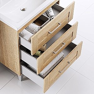 Тумба с раковиной напольная AQWELLA Фостер Т7/3/DS для ванной в интернет-магазине Sanbest