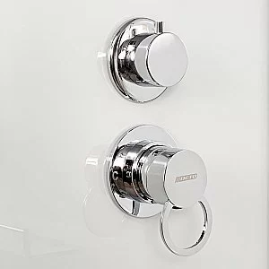 Душевая кабина DTO ЕМ1590 LED 90х90 купить в интернет-магазине сантехники Sanbest