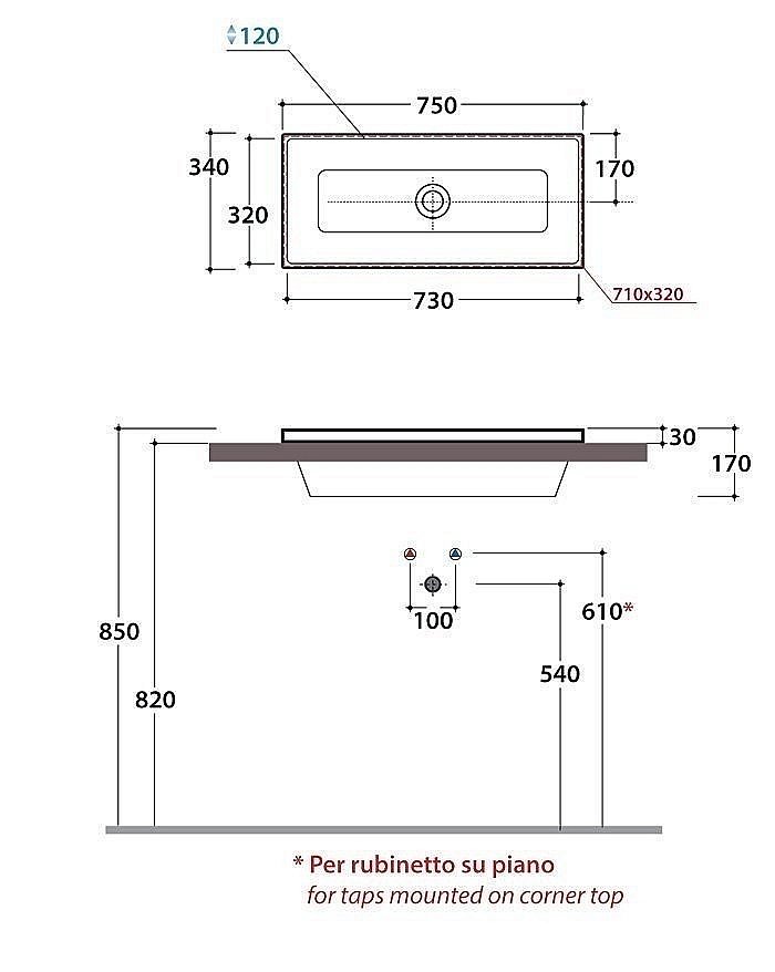 Раковина встраиваемая Globo Stockholm 75 FO075.BI белая купить в интернет-магазине Sanbest