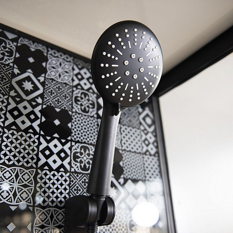 Душевая кабина Esbano Elegancia ESB-1280CKR 120x80 стекло прозрачное/профиль черный купить в интернет-магазине Sanbest